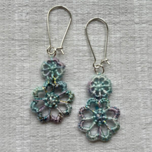 Dorset button earrings