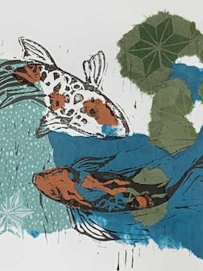 Lino printing examples