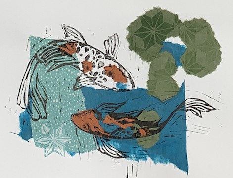 Lino printing examples